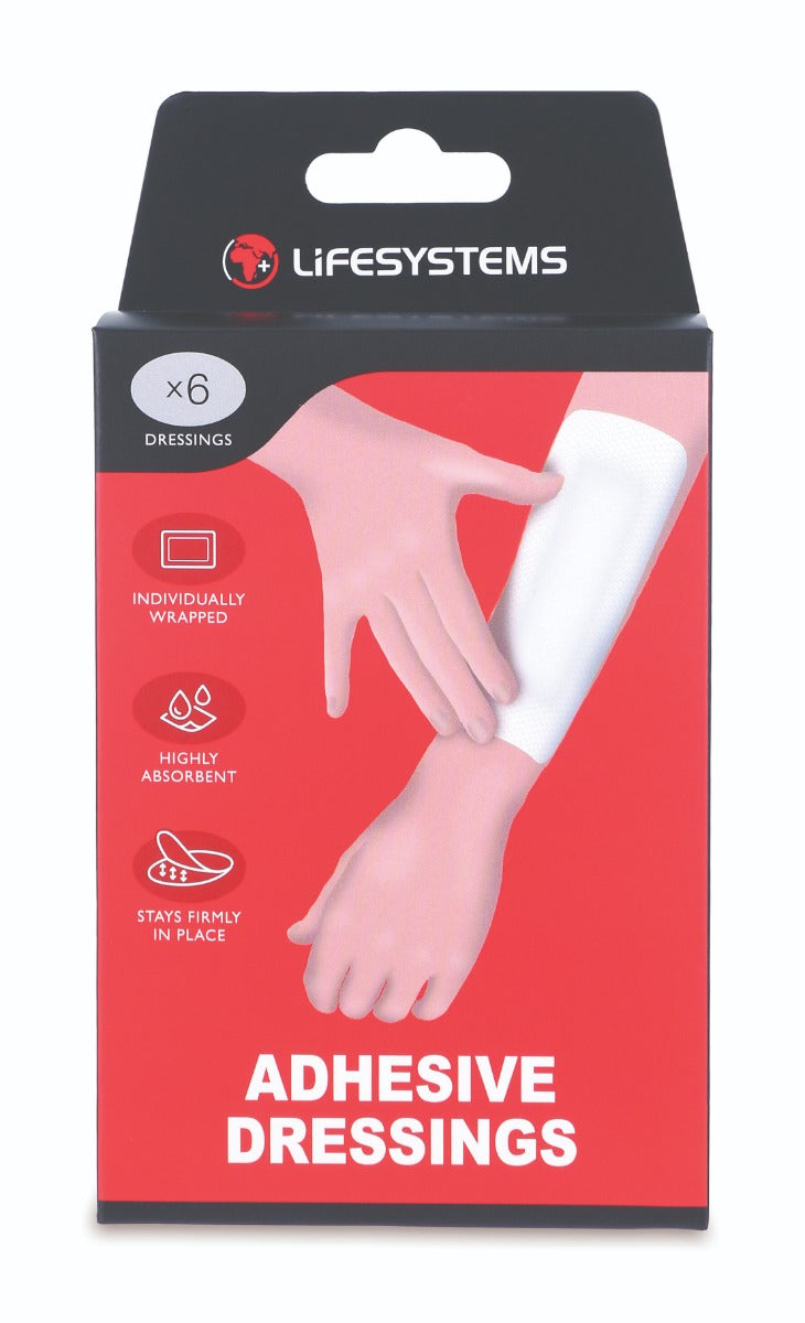 Adherent Dressings plaster 6 stk. - Lifesystems
