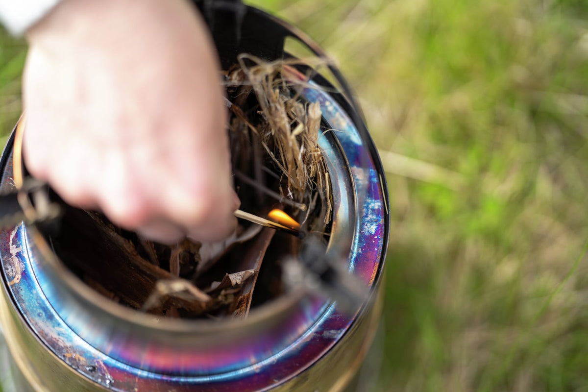 Hiking Wood Stove - Hallmark - Stainless Steel