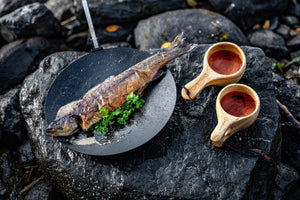 Fry Pan ø 28 cm - Hallmark - Black/Wood