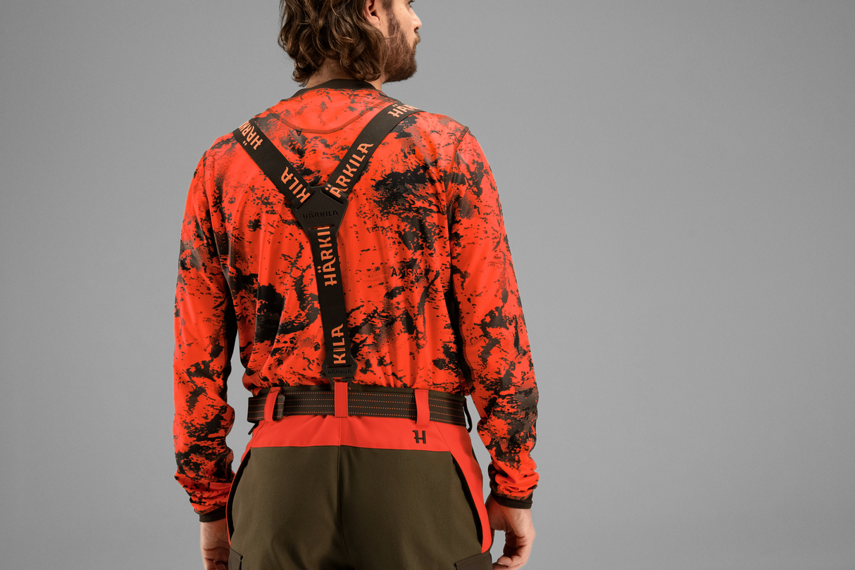 Wildboar Pro - Tech livrem Brown/Orange blaze - Härkila