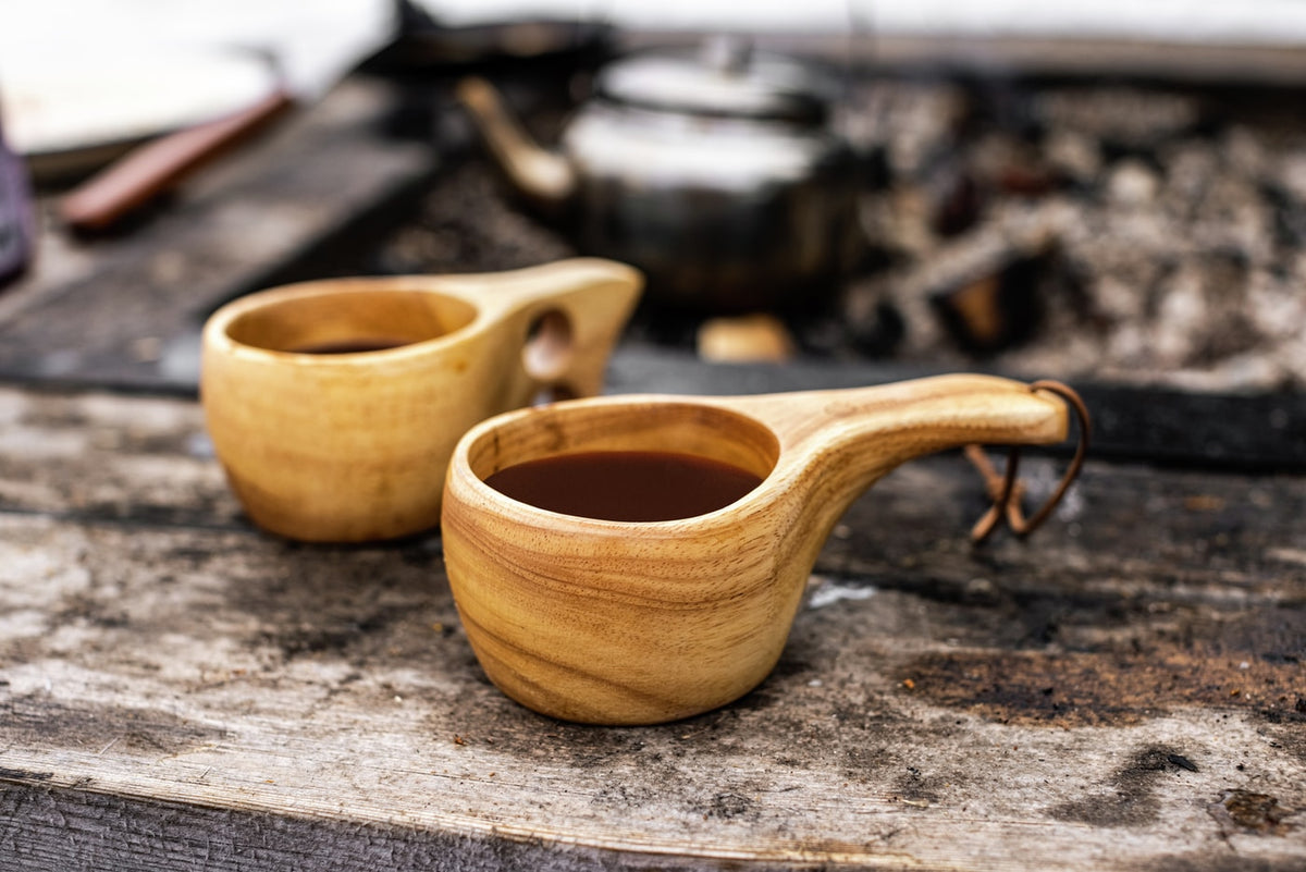 Wooden Cup with Hand - Hallmark - Wood
