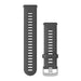 QuickFit® 20 urremme, Shale Grey silikone, Amethyst hardware 3