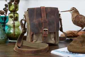 Hunter/canvas - crossbody