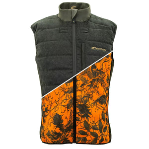ULTRA LODEN REVERSIBLE VEST - Carinthia - Olive