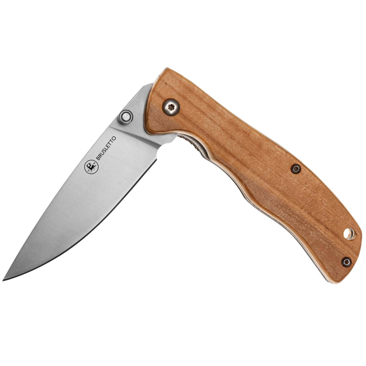Foldekniv Lierne Olive - Brusletto