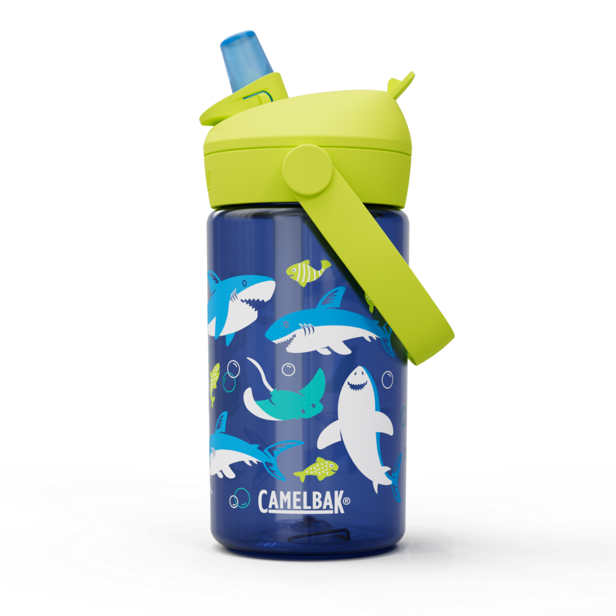 Thrive Flip Straw Kids 14oz - Camelbak - Sharks and Rays