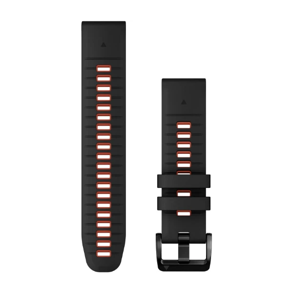 QuickFit® 22 urremme, Sort silikonerem 3