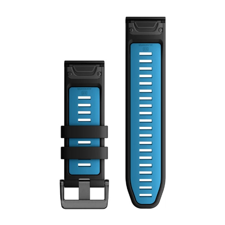 QuickFit® 26 urremme, Sort/Cirrus Blue silikone 3