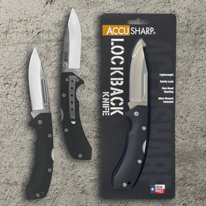 AccuSharp Foldekniv sort