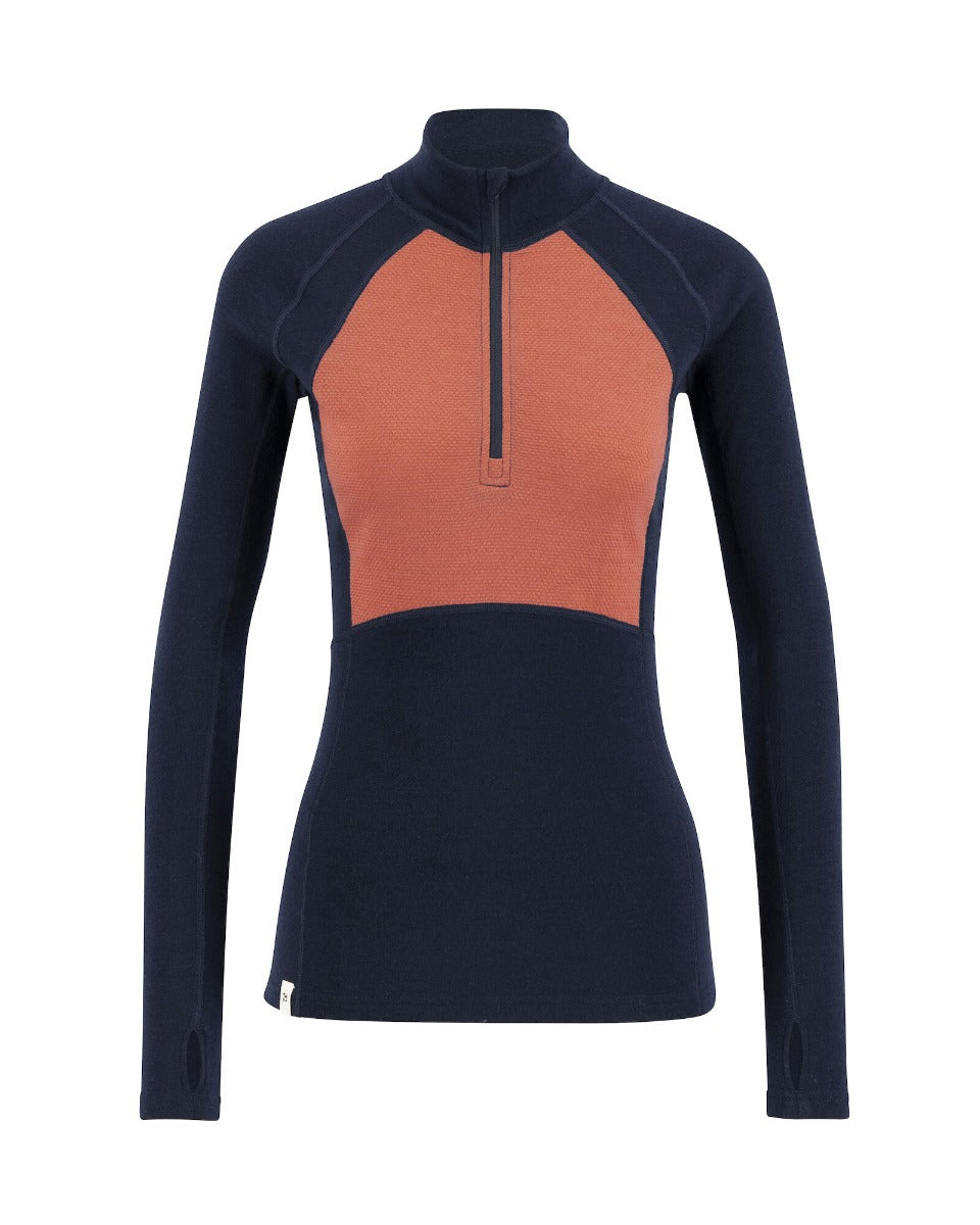 Peak Map Half Zip Baselayer Womens - Ulvang