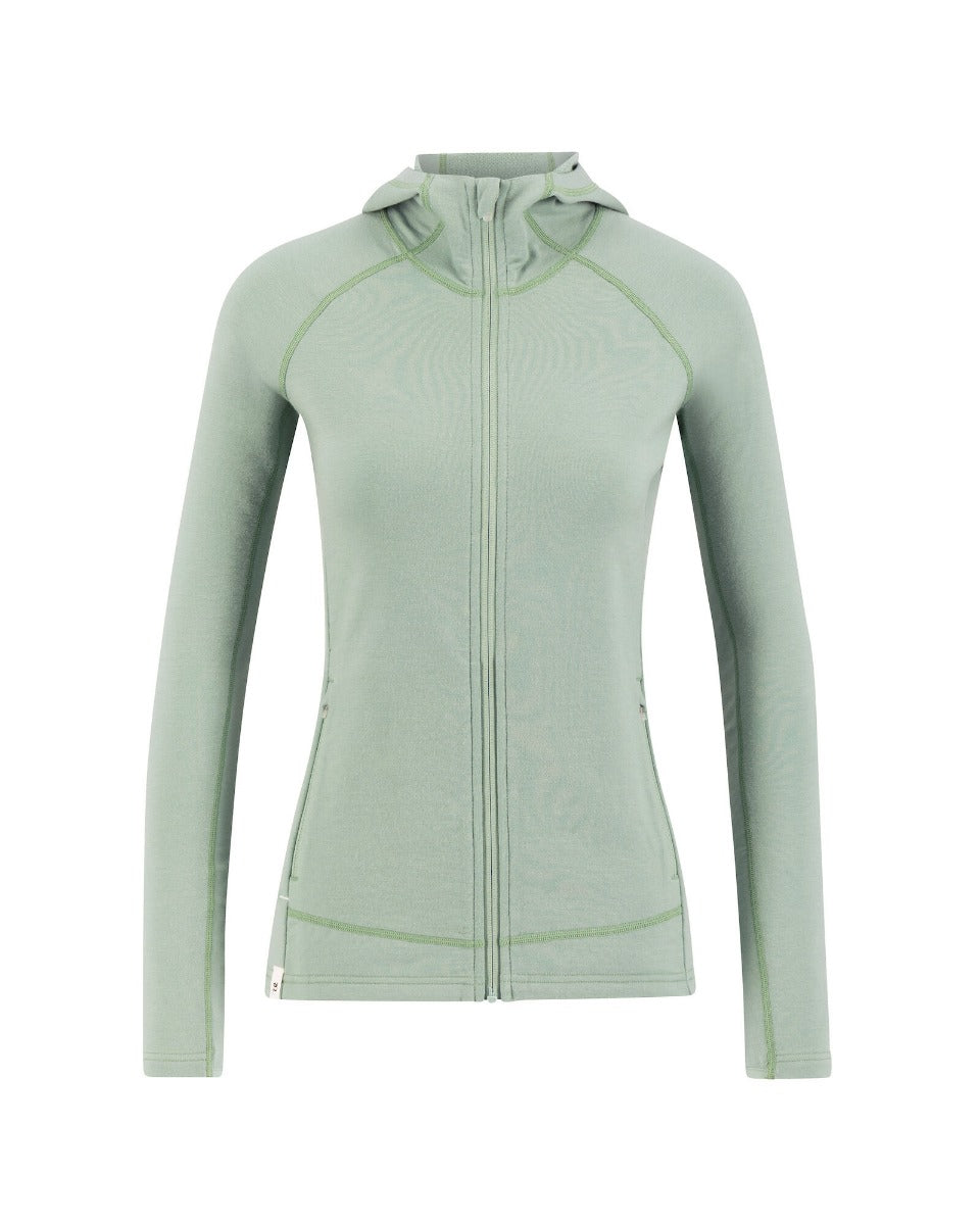 Alltime Bridge Hoodie Full Zip Midlayer Womens - Ulvang