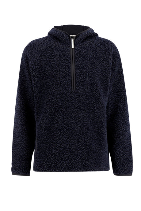 Re Orbit Hooded Half Zip Wool Pile - Ulvang