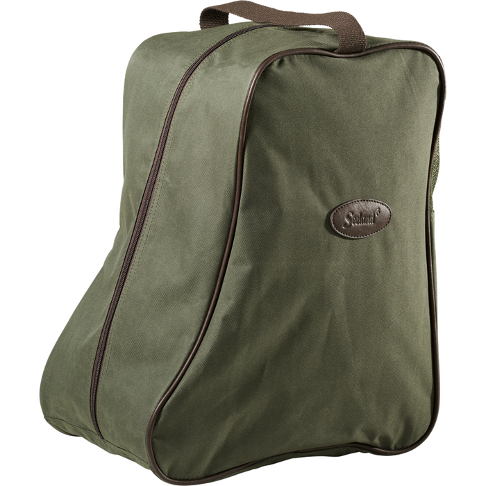 Boot bag, design line Green/Brown - Seeland