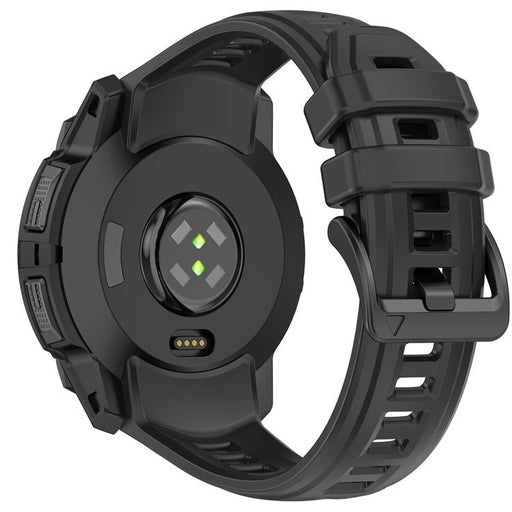 22 mm remme (Instinct® 3 – 45 mm), Sort silikone 2