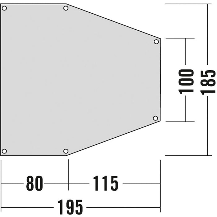 Apsidenunterlage 3  - Tatonka