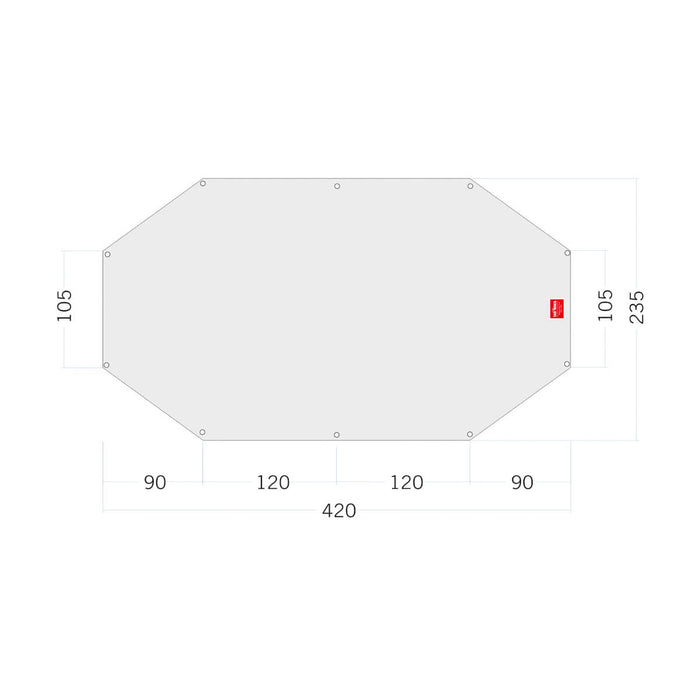 Floor Sheet PE Buffin 4  - Tatonka