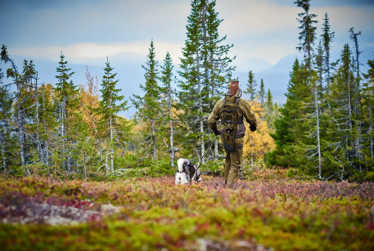 Alta rygsæk i melton uld Hunting green - Härkila