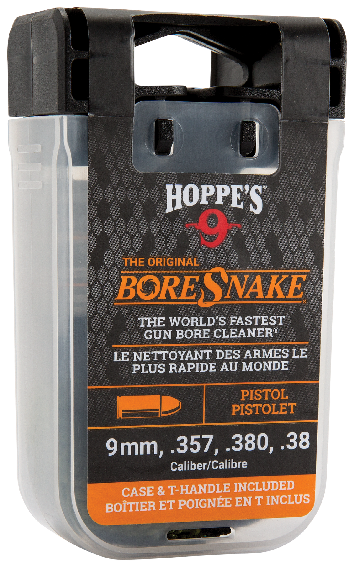 Bore snake rensebånd - .357, .38 - 9MM Pistol