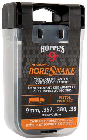Bore snake rensebånd - .357, .38 - 9MM Pistol