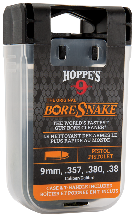 Bore snake rensebånd - .357, .38 - 9MM Pistol