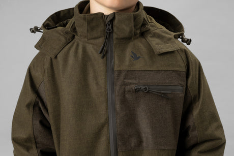 Avail Junior Jacket Pine green melange - Seeland