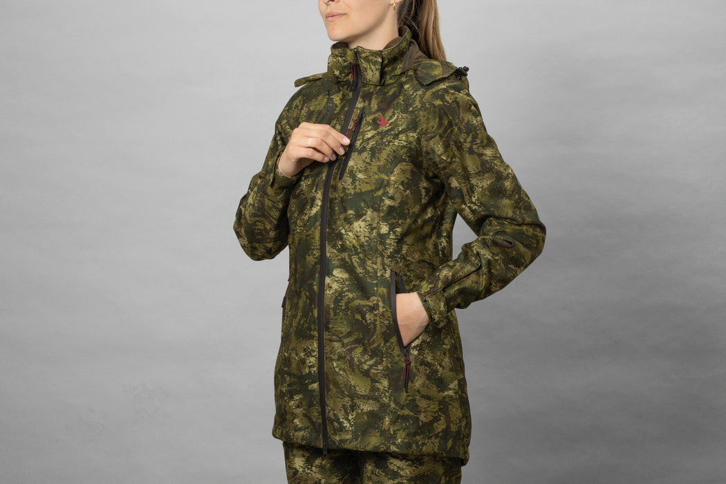 Avail Woman Camo Jakke InVis MPC green - Seeland