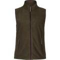 Woodcock Earl Fleece Vest - Pine green melange - Seeland