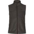 Woodcock Earl Fleece Vest - Dark Grey Melange - Seeland