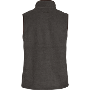 Woodcock Earl Fleece Vest - Dark Grey Melange - Seeland