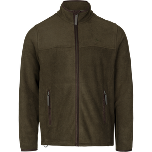 Woodcock Earl Fleece Jakke - Pine green melange - Seeland