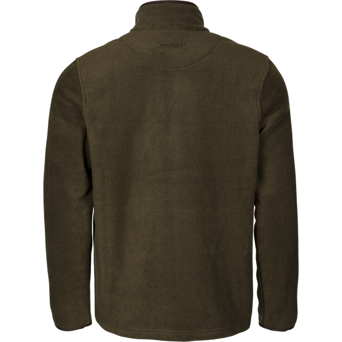 Woodcock Earl Fleece Jakke Pine green melange - Seeland