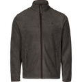Woodcock Earl Fleece Jakke - Dark Grey Melange - Seeland