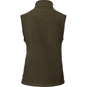 Woodcock Ivy Fleece Vest - Pine green melange - Seeland