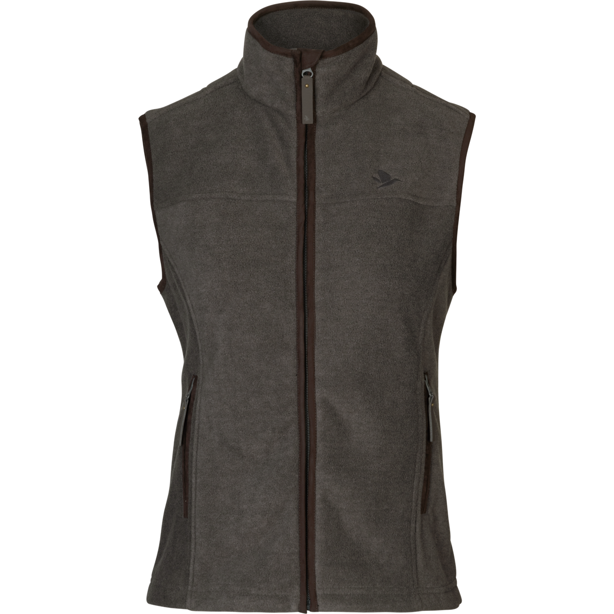 Woodcock Ivy Fleece Vest - Dark Grey Melange - Seeland