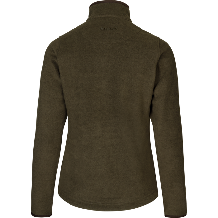 Woodcock Ivy Fleece Jakke Pine green melange - Seeland