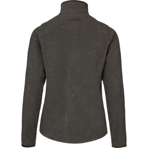 Woodcock Ivy Fleece Jakke - Dark Grey Melange - Seeland