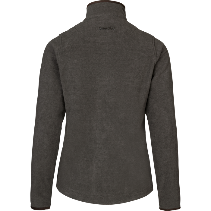 Woodcock Ivy Fleece Jakke Dark Grey Melange - Seeland