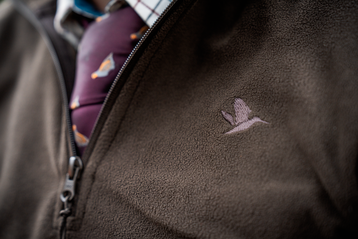 Benjamin Half Zip - Dark Brown