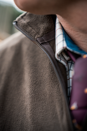 Benjamin Half Zip - Dark Brown