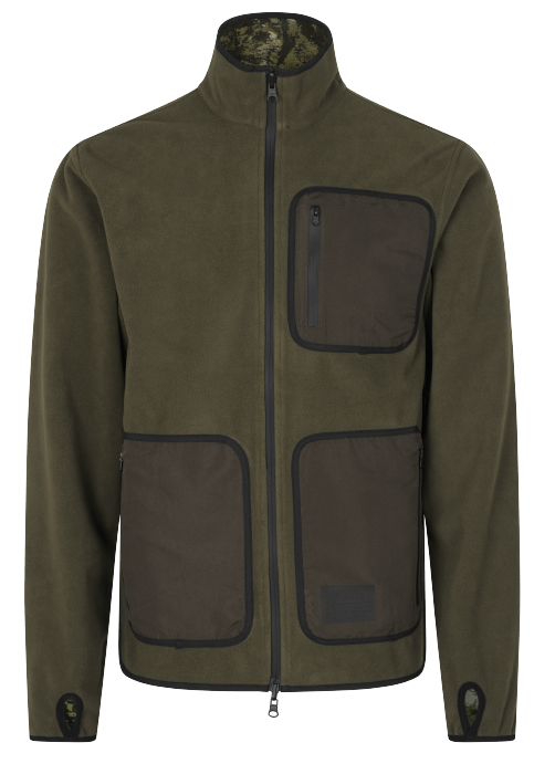 Str. 2X-Large - Rogue Vendbar Fleece Light Pine/Invis Green - Seeland - Ombytningsvare
