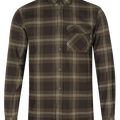Glen Flannel Skjorte - Pine green check - Seeland