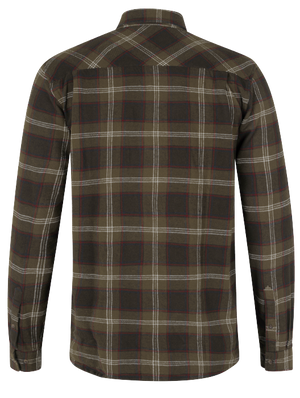 Glen Flannel Skjorte - Pine green check - Seeland