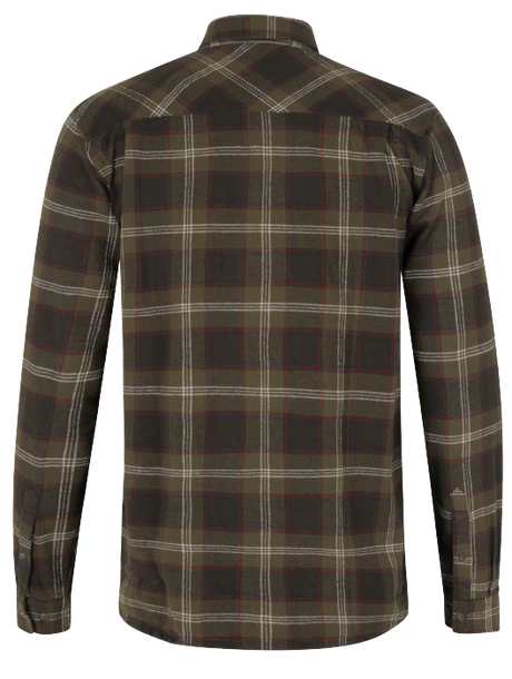 Glen Flannel Skjorte - Pine green check - Seeland