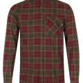 Glen Flannel Skjorte - Red forest check - Seeland