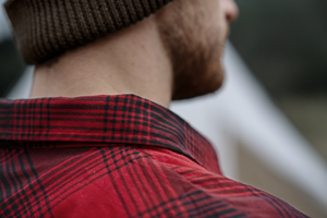 Glen Flannel Skjorte - Red check - Seeland