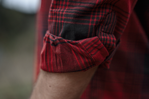 Glen Flannel Skjorte - Red check - Seeland