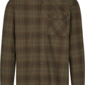 Glen Flannel Skjorte - Pine Green/Dark Navy Check
