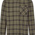 Glen Flannel Skjorte - Grape Leaf/Dark Navy Check