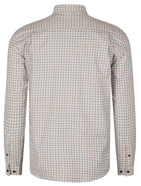 Oxford Shooting Skjorte - Grape Leaf/Terracotta Check - Seeland