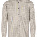 Oxford Shooting Skjorte - Classic blue/Classic brown check - Seeland
